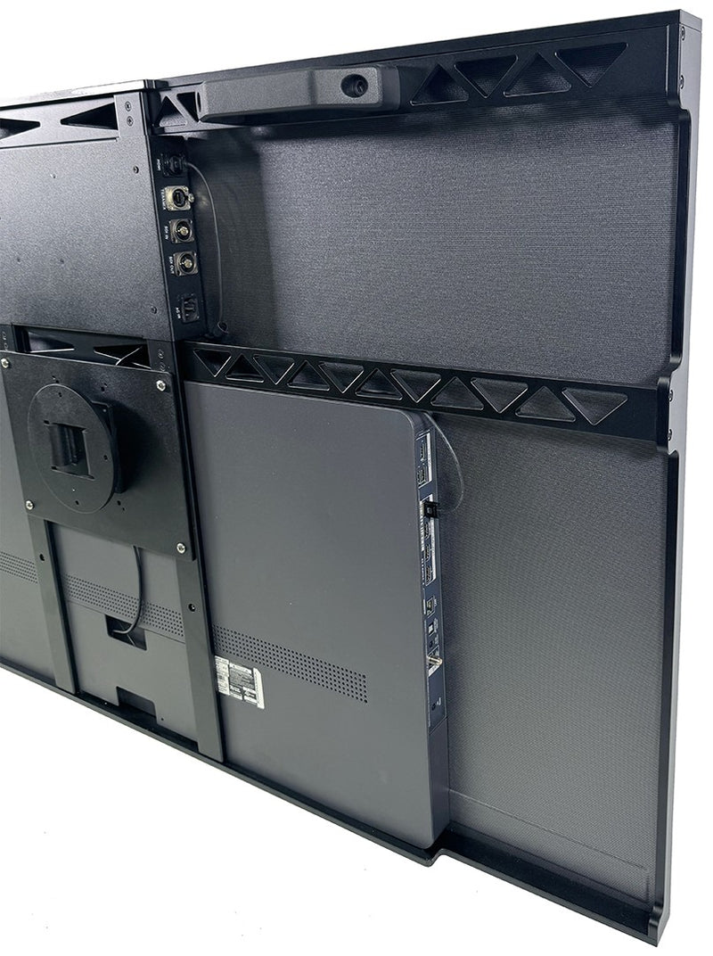 65 inch LG Pro Cage with Pro SDI to HDMI Converter