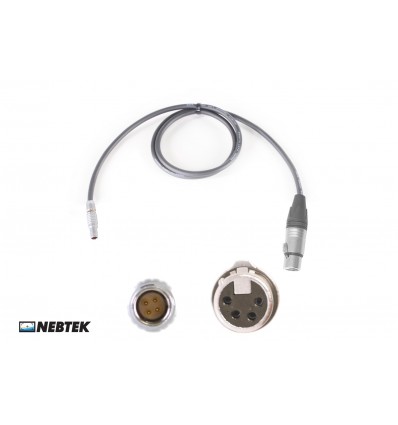 NEBTEK Red to XLR Power Cable