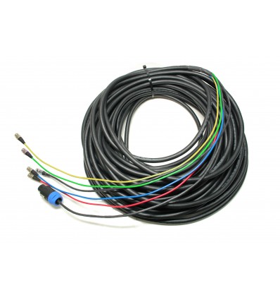 Village Runner Cable with 4 SDI lines, 1 Ethernet and Speakon