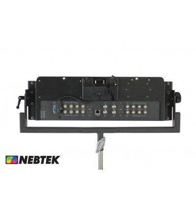 NEBTEK SmartView Duo Bracket with Anton Bauer Battery Adapter