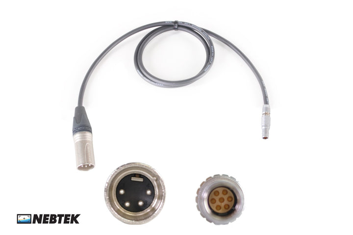NEBTEK XLR to MicroLite Transmitter Power Cable