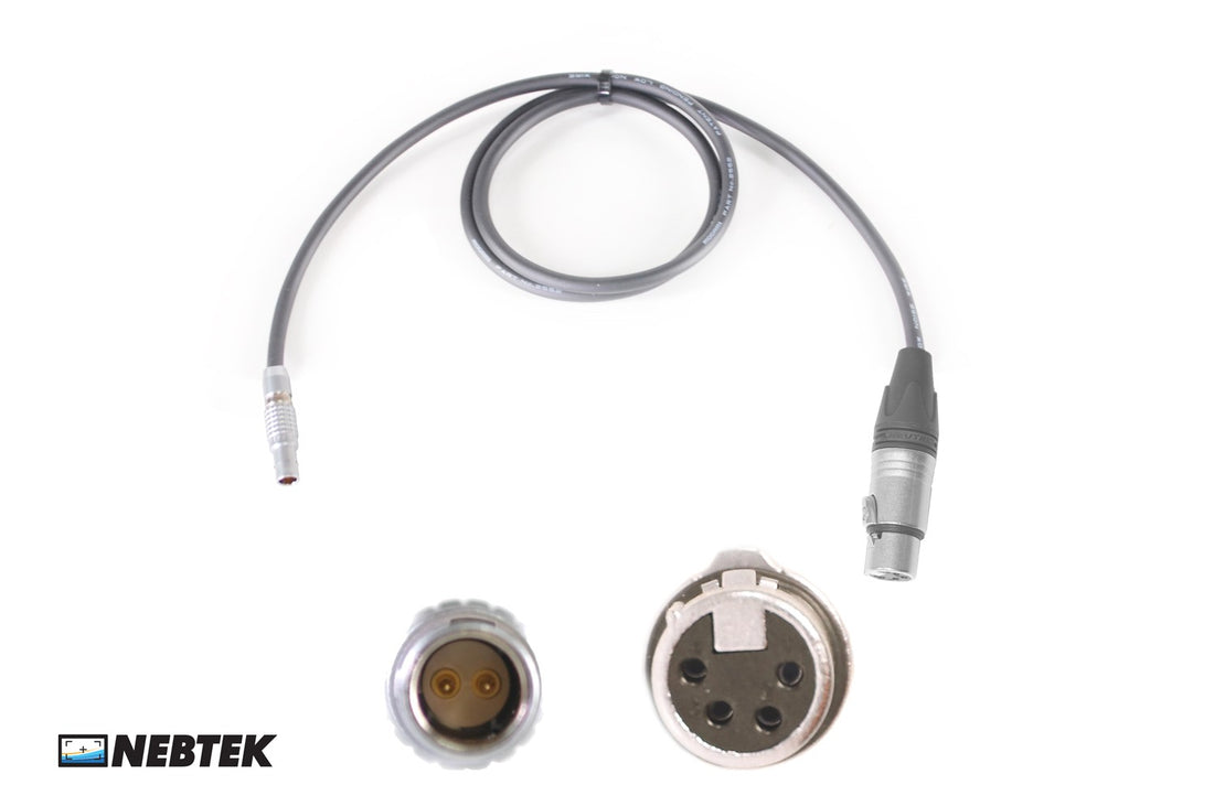 NEBTEK ARRI2 to XLR Power Cable