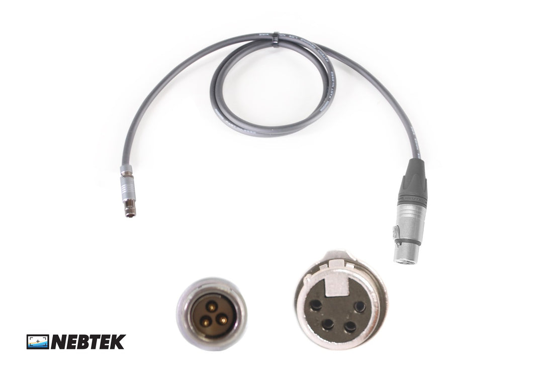 NEBTEK ARRI3 to XLR Power Cable