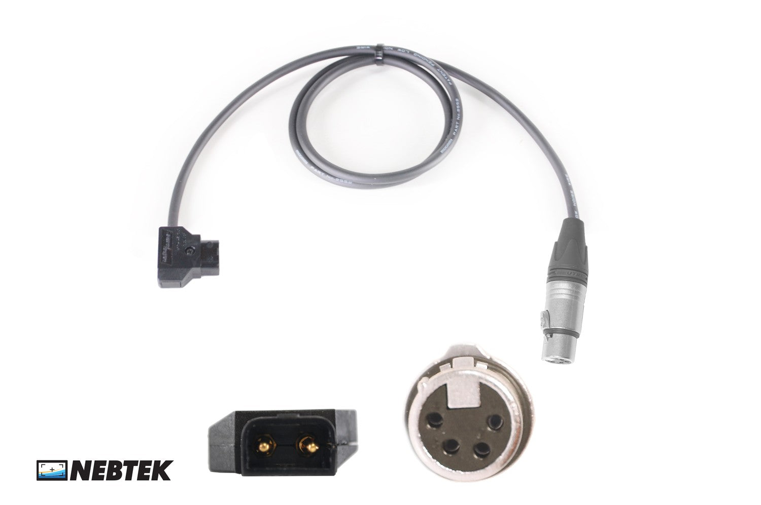 NEBTEK Power-tap to XLR Power Cable