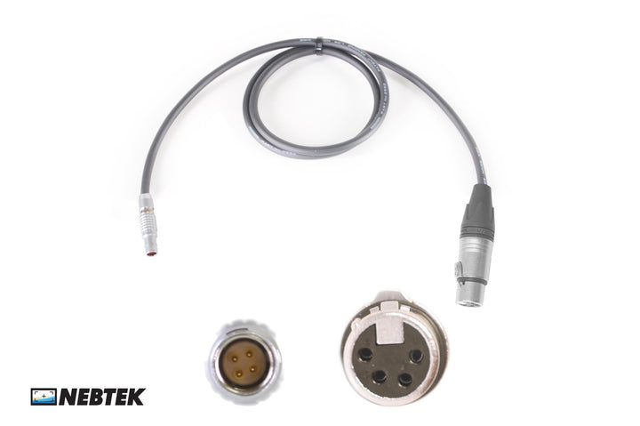 NEBTEK Red to XLR Power Cable