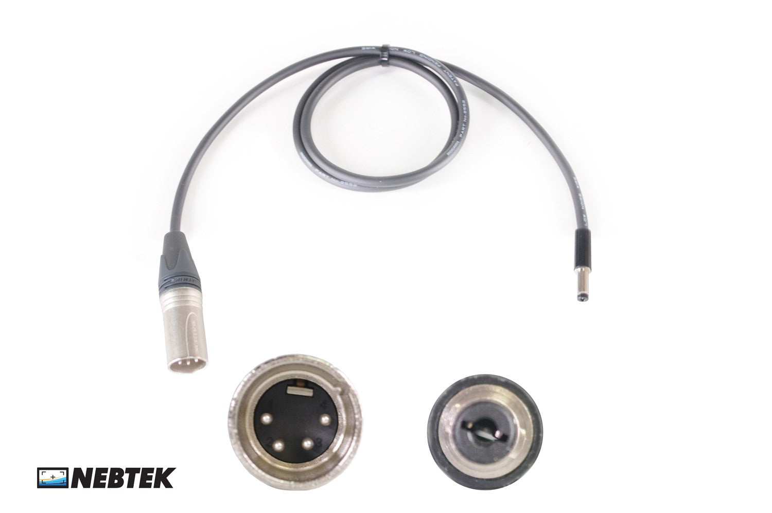 NEBTEK XLR to Decimator (2.1mm) Power Cable
