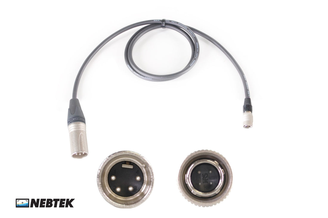 NEBTEK XLR to SmallHD DP7 Power Cable