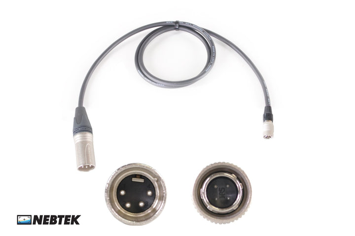 NEBTEK XLR to SmallHD DP7 Power Cable
