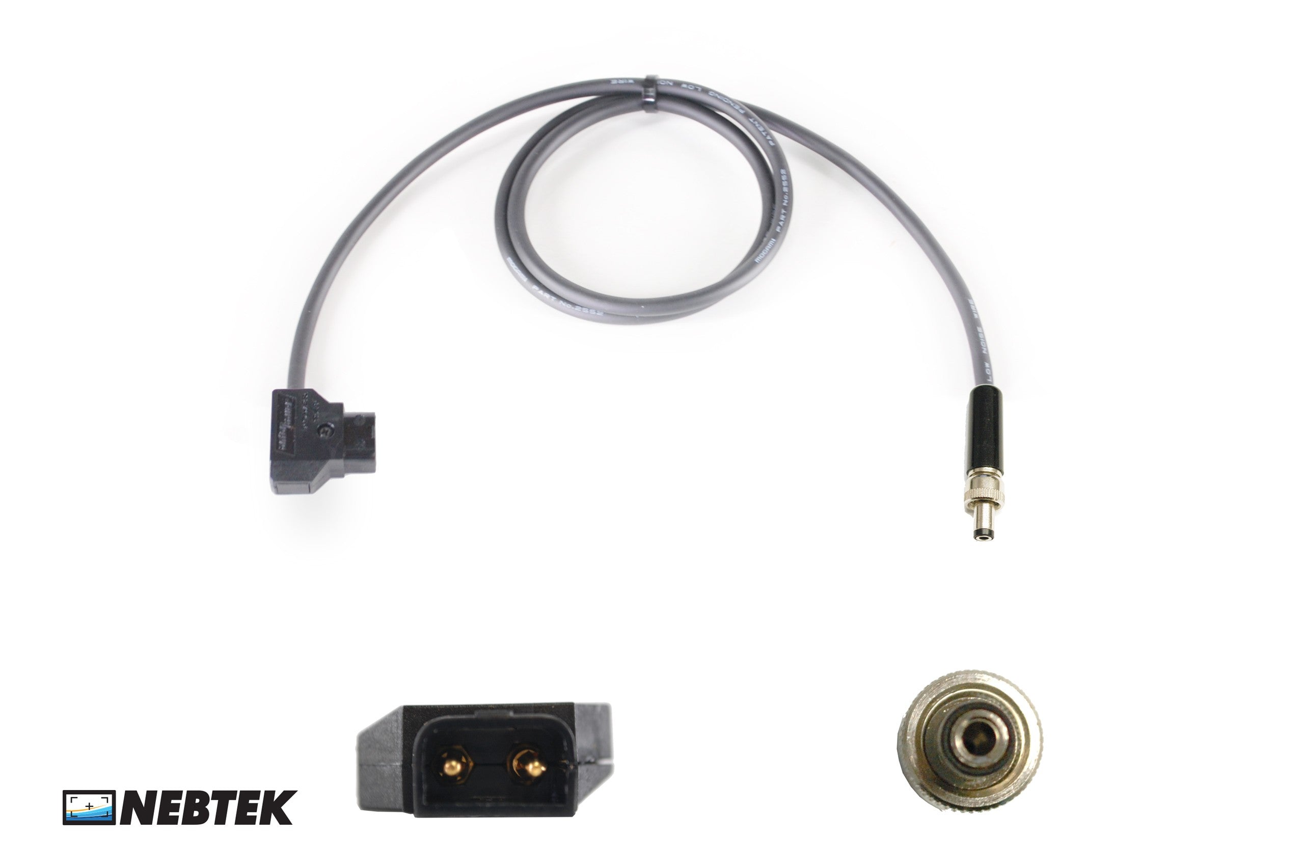 NEBTEK Power-tap to Decimator (2.5mm) Power Cable