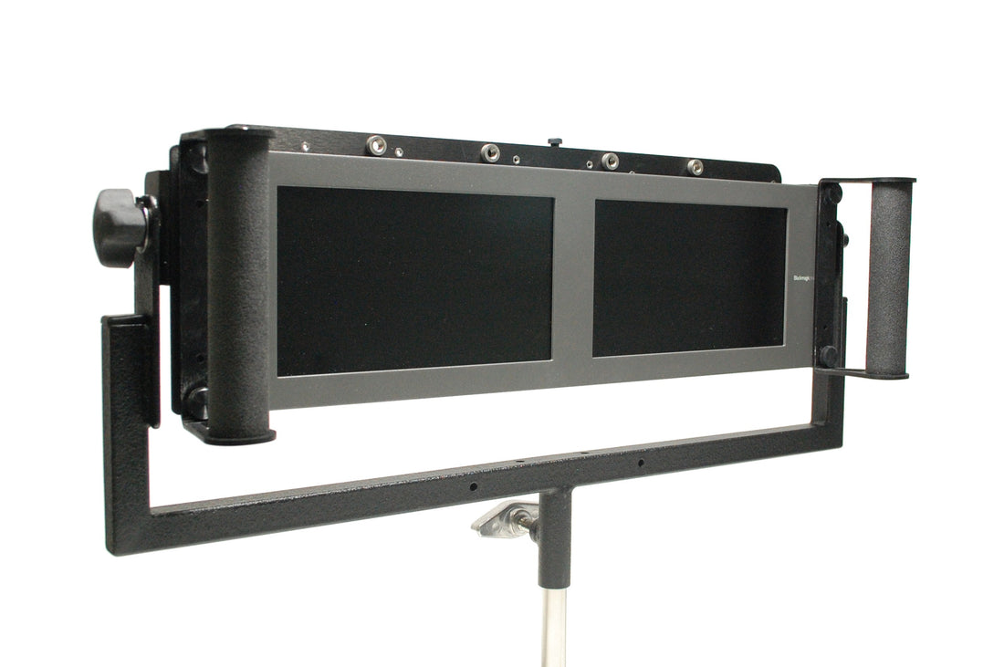 NEBTEK SmartView Duo Bracket with Anton Bauer Battery Adapter