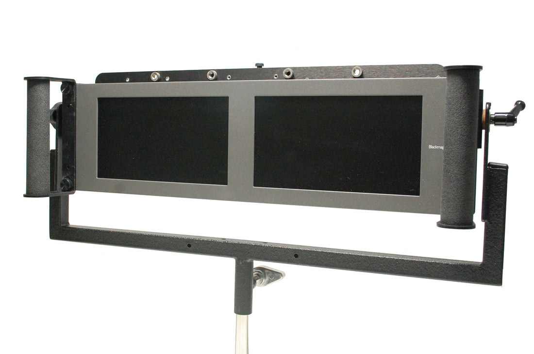 NEBTEK SmartView Duo Bracket with Anton Bauer Battery Adapter