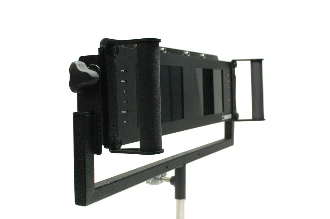 NEBTEK Duo Bracket with Anton Bauer Battery Adapter