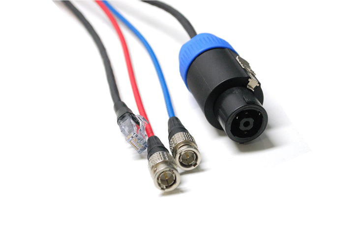 Village Runner Cable with 2 Audio pairs, 2 SDI lines, 1 Ethernet and Speakon