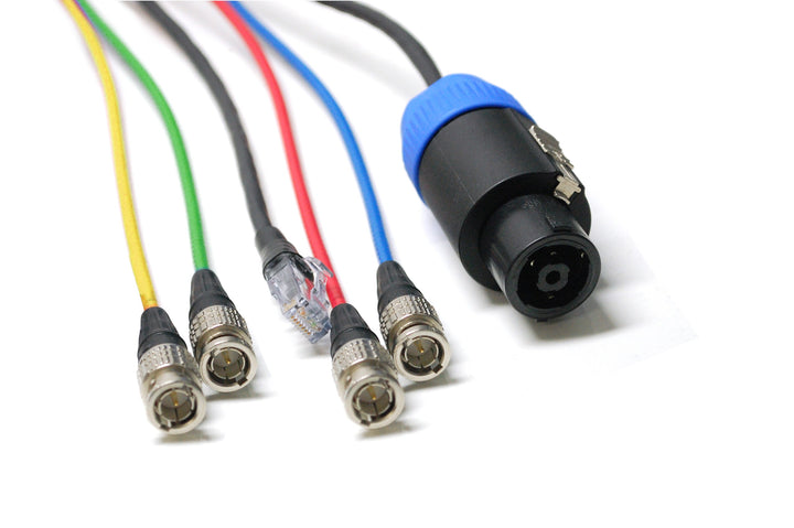 Village Runner Cable with 4 SDI lines, 2 Audio pairs 1 Ethernet and speakON