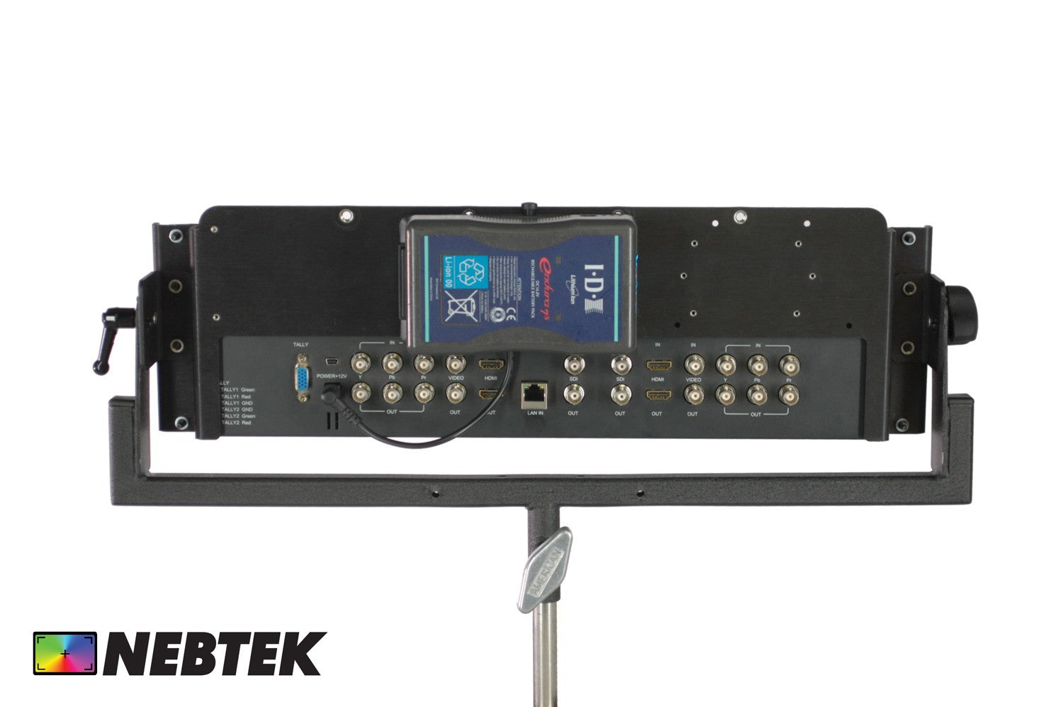 NEBTEK SmartView Duo Bracket with IDX Battery Adapter