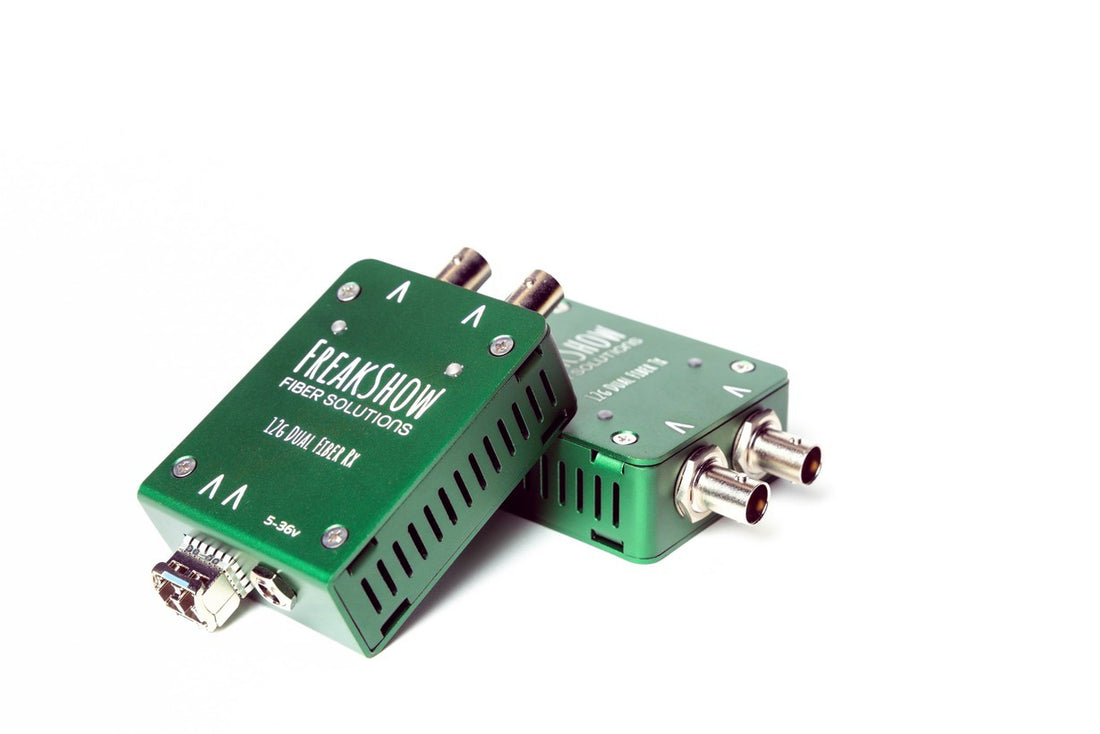 FreakShow Dual Fiber Transmitter and Receiver Pair