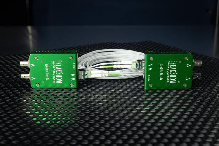 FreakShow Dual Fiber Transmitter and Receiver Pair