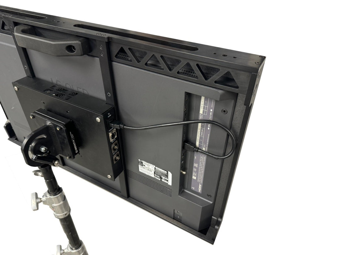 42" LG Pro Cage with Pro SDI to HDMI Converter
