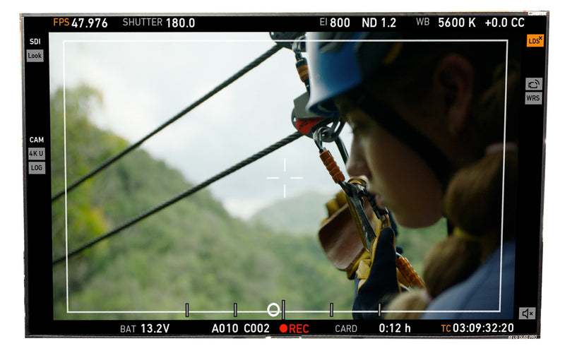 65 inch LG Pro Cage with Pro SDI to HDMI Converter