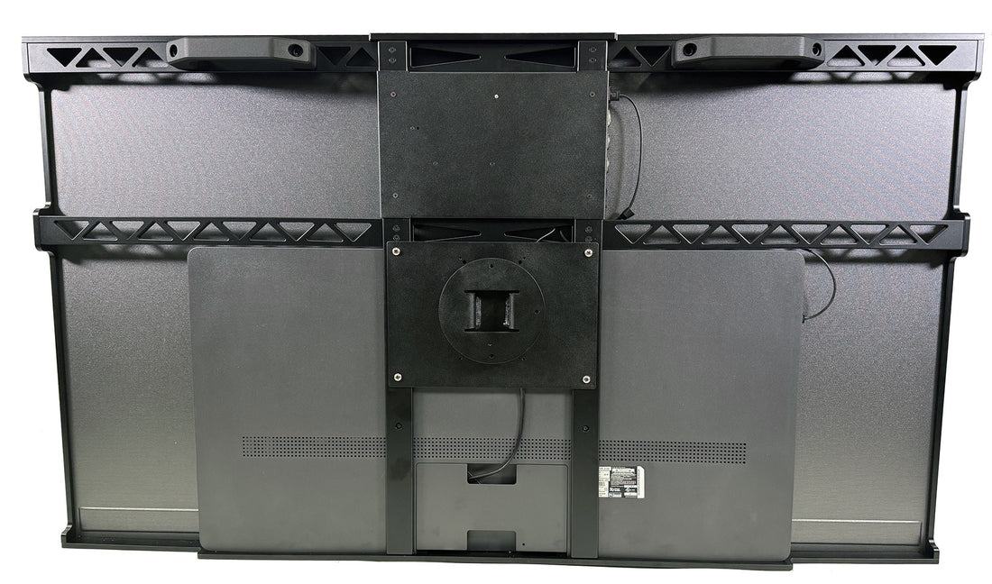 65 inch LG Pro Cage with Pro SDI to HDMI Converter