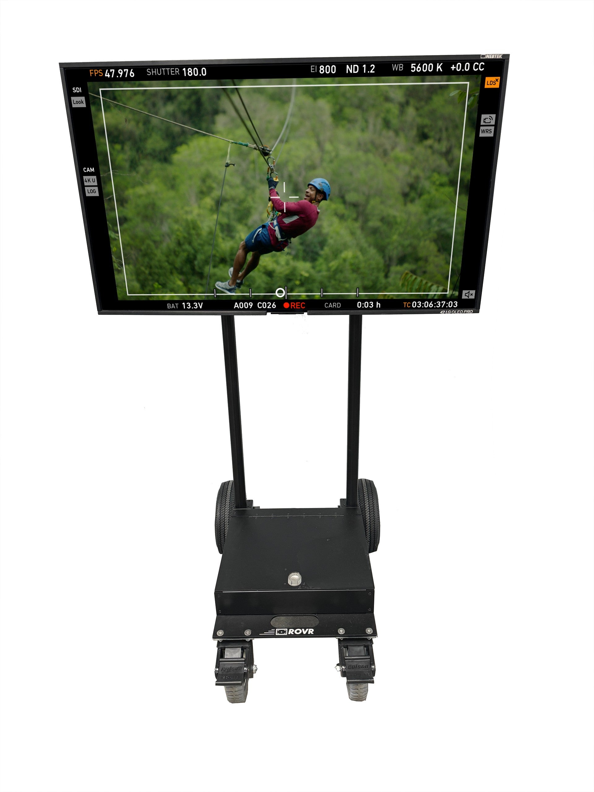 42" LG Pro Cage with Pro SDI to HDMI Converter