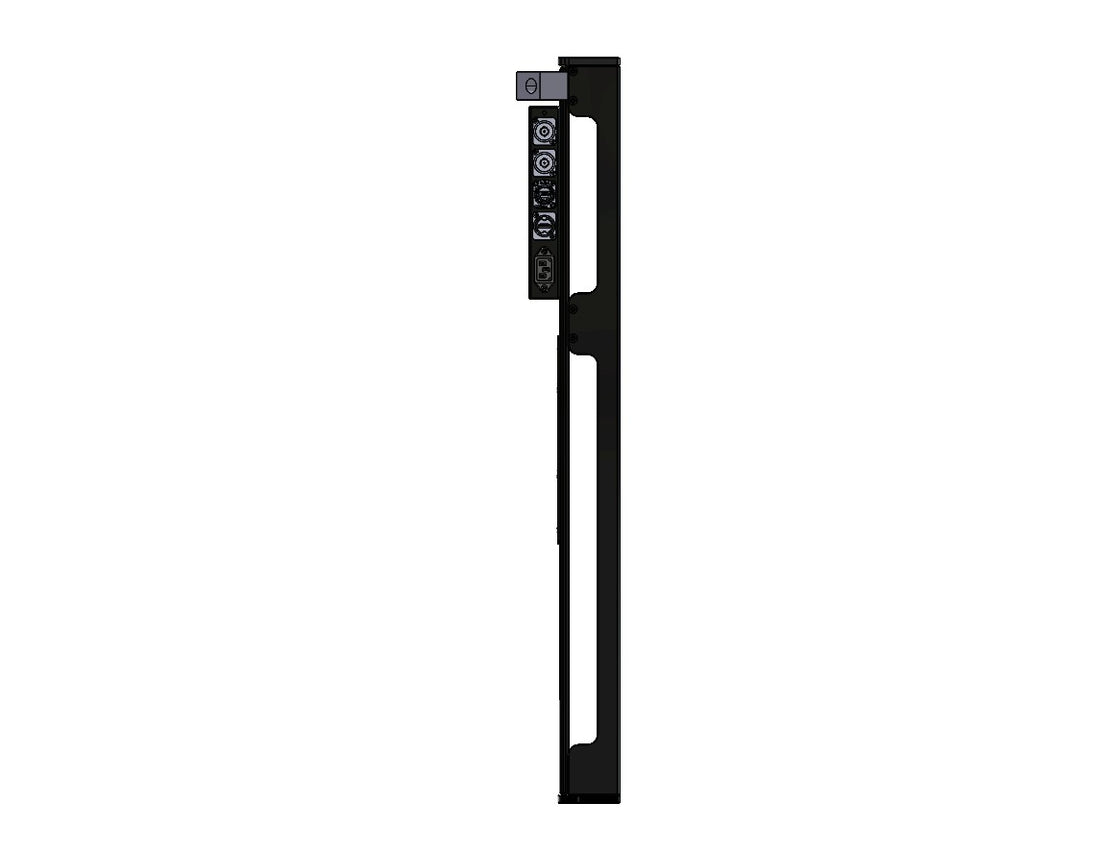 65 inch LG Pro Cage with Pro SDI to HDMI Converter