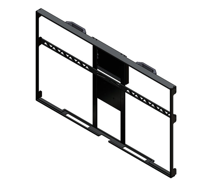 65 inch LG Pro Cage with Pro SDI to HDMI Converter