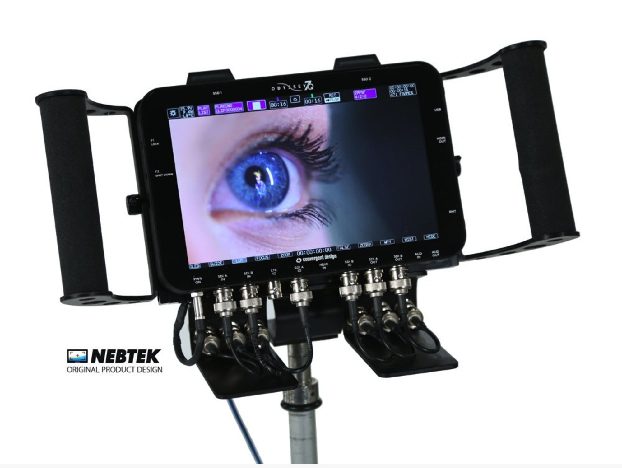 Odyssey7 Power Bracket Gold Mount