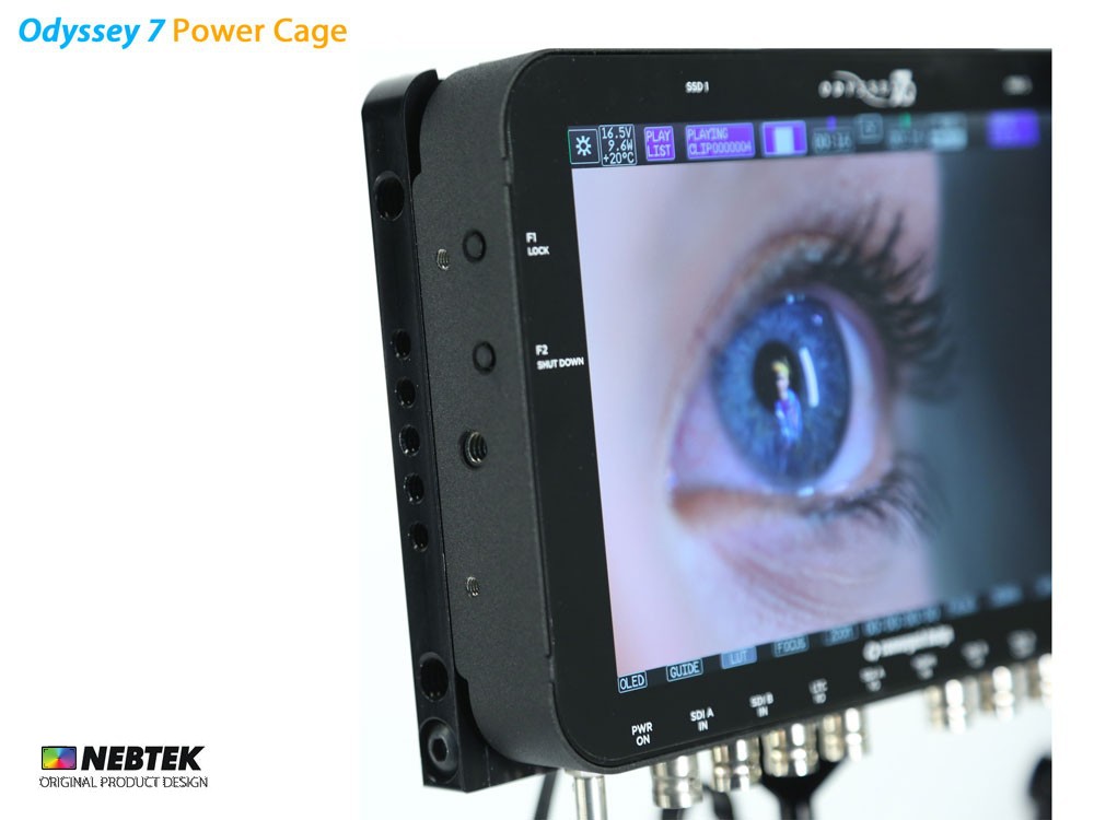 Odyssey7 Power Cage V-Mount + Handles